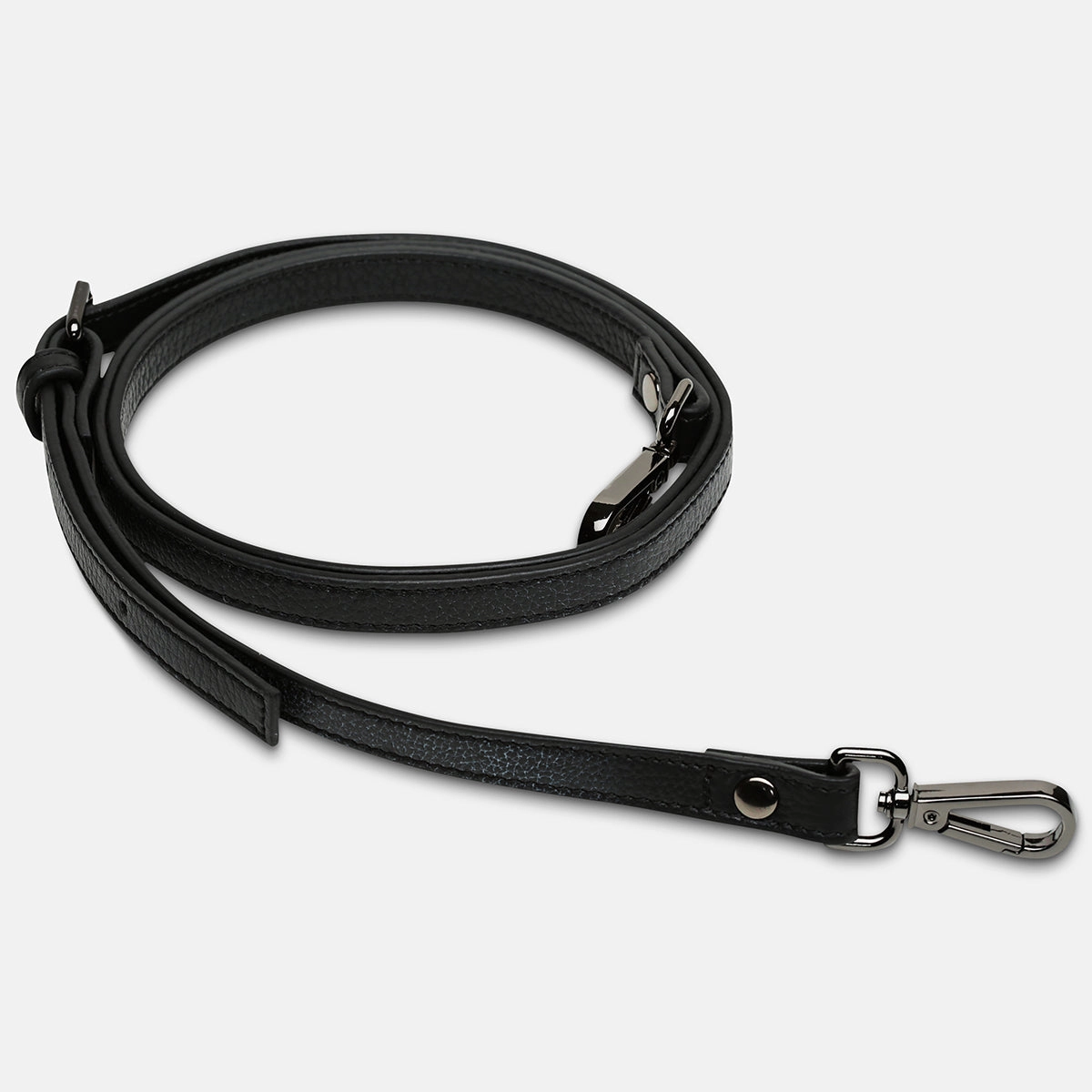 Leather Strap Thin - Black