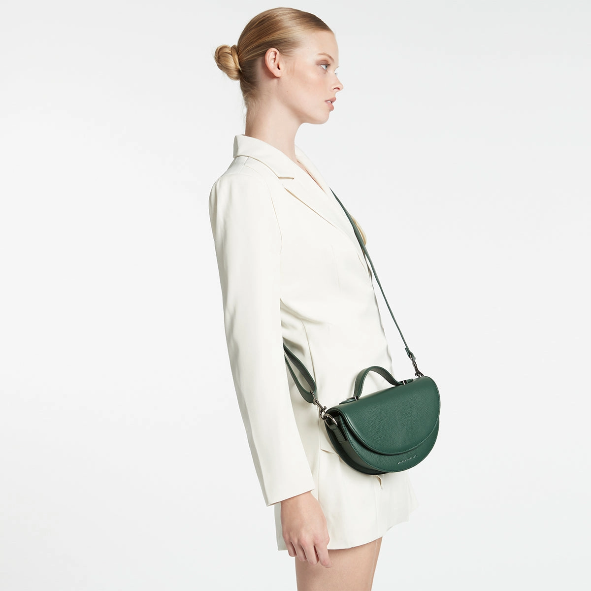 Leather Strap Wide - Green