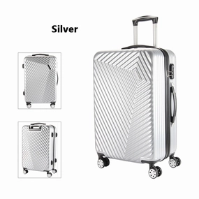 Letrend Women Korea Rolling Luggage Spinner Password Trolley Suitcase Wheels 20 Inch Carry On