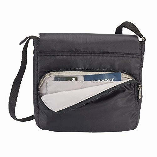 Lewis N. Clark Wea Womens RFID-Blocking Mini Cross-Body, Black