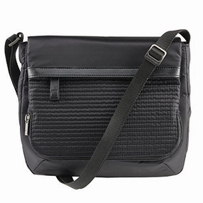 Lewis N. Clark Wea Womens RFID-Blocking Mini Cross-Body, Black