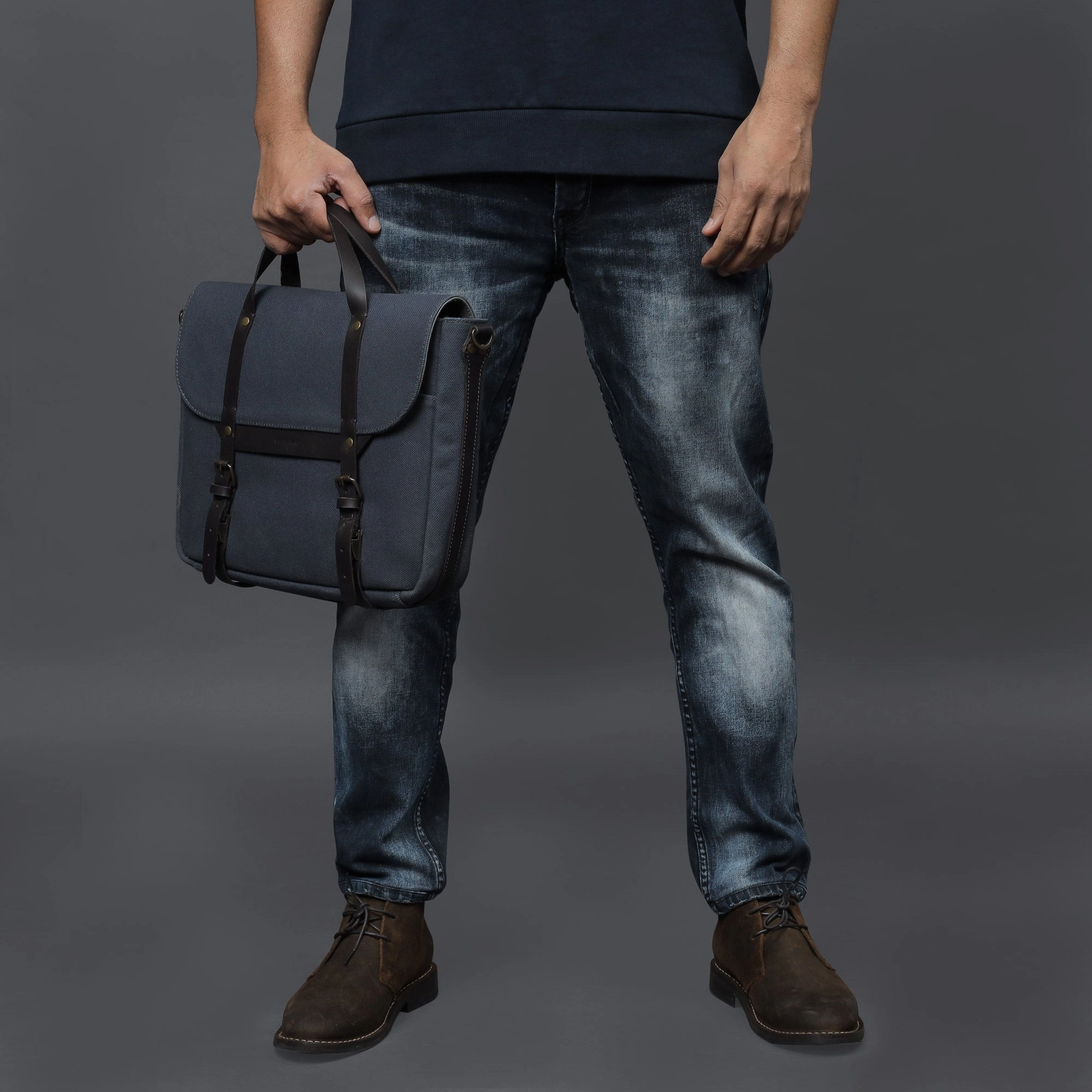 LFO -  Oslo Canvas Briefcase