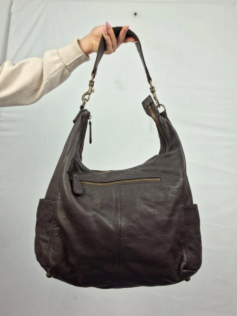 Liebeskin Berlin Chocolate Hobo Bag