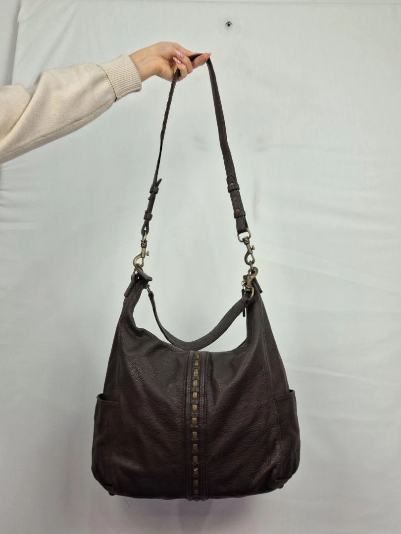 Liebeskin Berlin Chocolate Hobo Bag