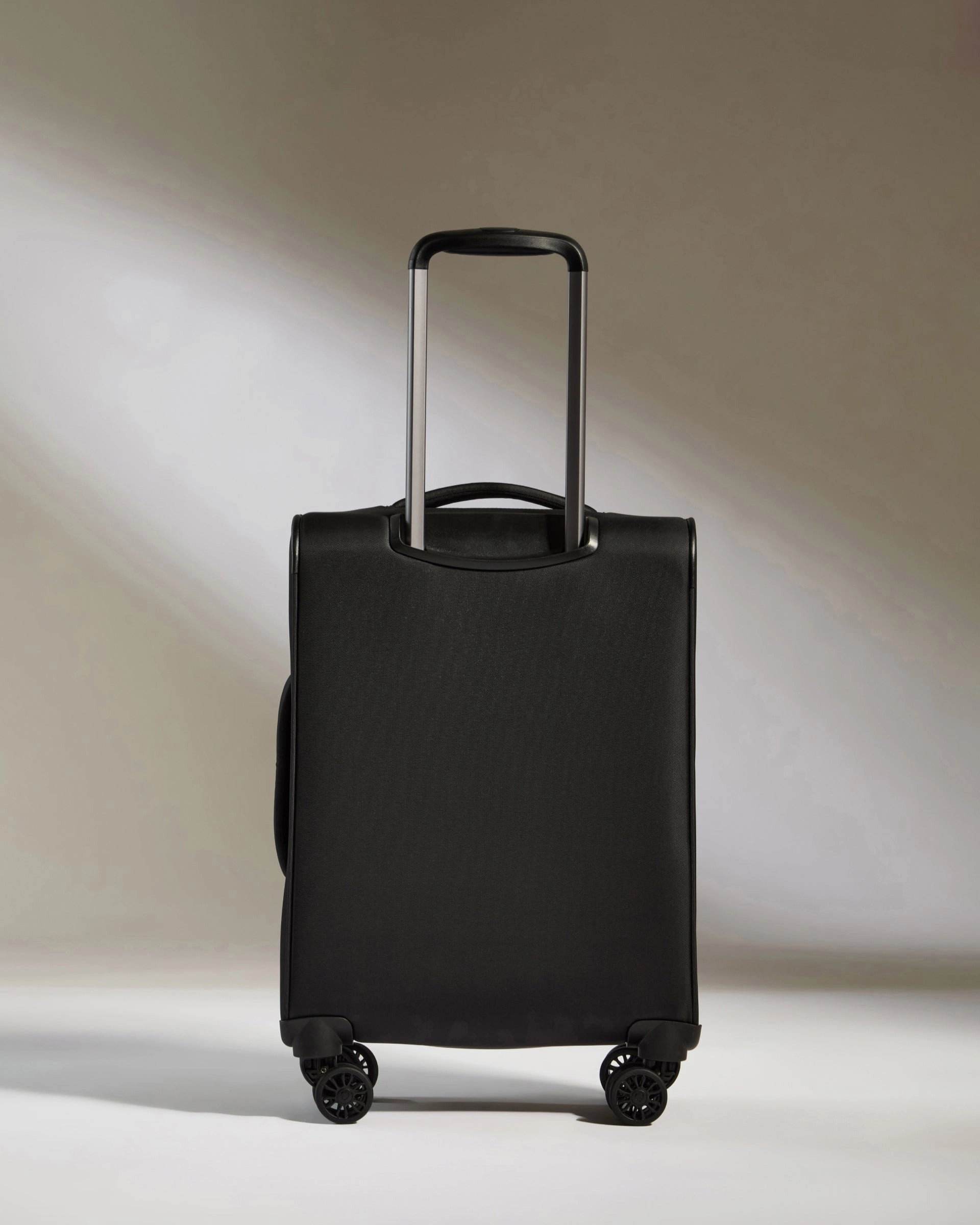 Lightest Carry-on Luggage in Black - Soft Stripe