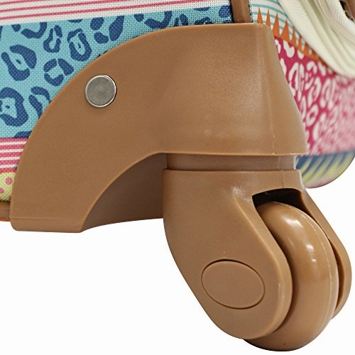Lily Bloom Large Expandable Design Pattern Luggage With Spinner Wheels (28in, On the Prowl)
