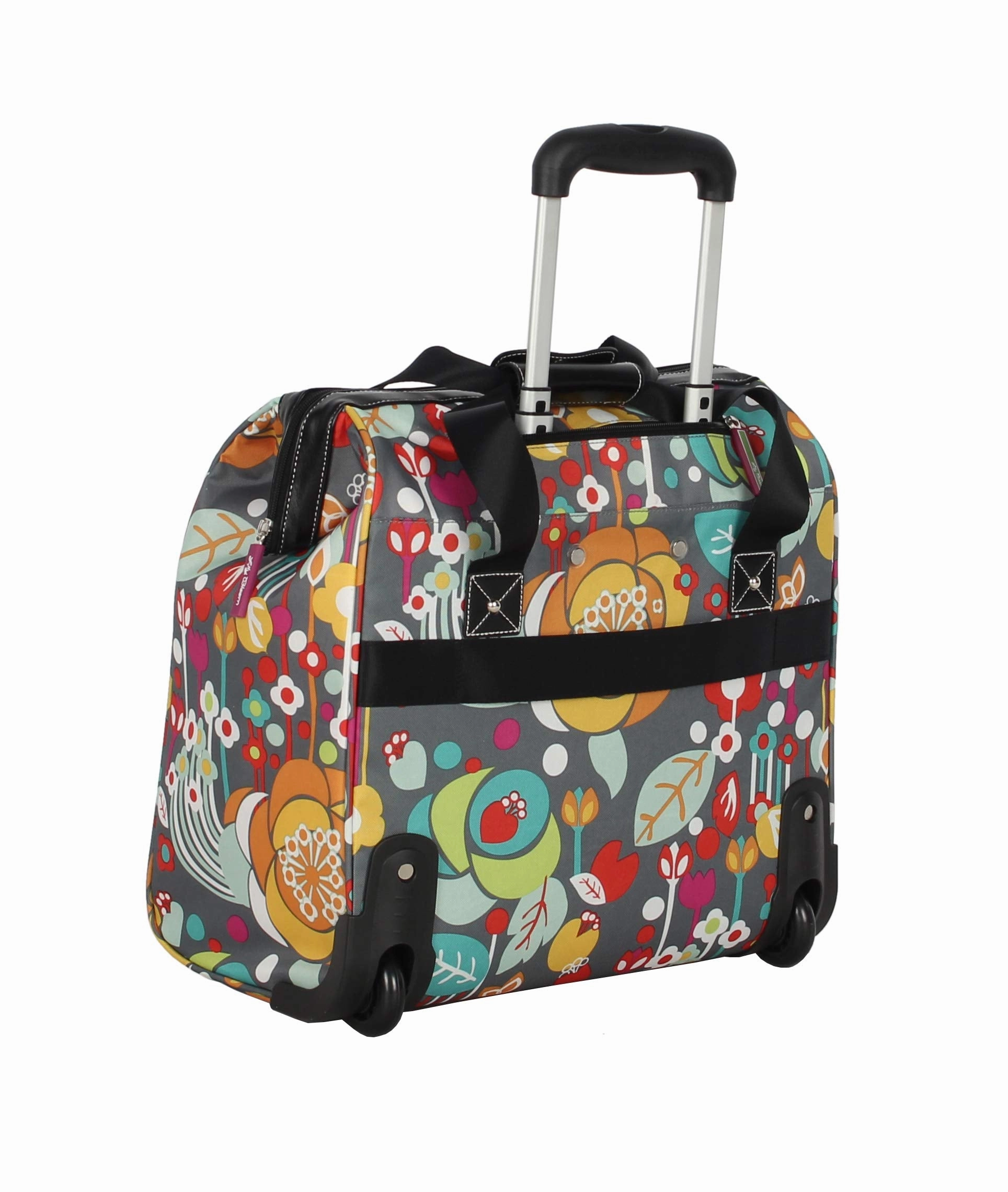 Lily Bloom Luggage 3 Piece Softside Spinner Suitcase Set Collection (Bliss)