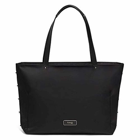 Lipault - Business Avenue Laptop Tote Bag - Top Handle Shoulder Handbag for Women - Jet Black