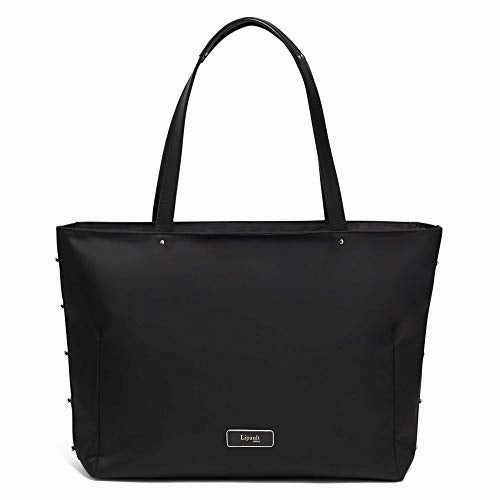 Lipault - Business Avenue Laptop Tote Bag - Top Handle Shoulder Handbag for Women - Jet Black