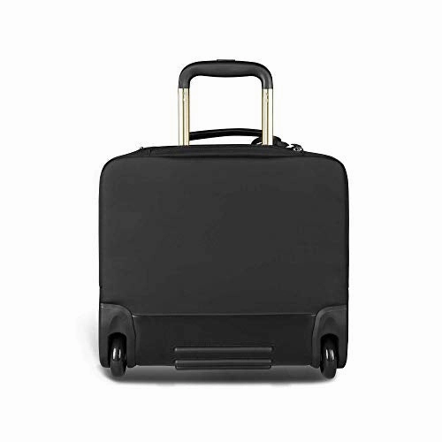Lipault - Business Avenue Rolling Tote - 15" Laptop Wheeled Briefcase Bag for Women - Jet Black