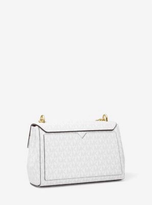 Lita Medium Two-Tone Logo Crossbody Bag