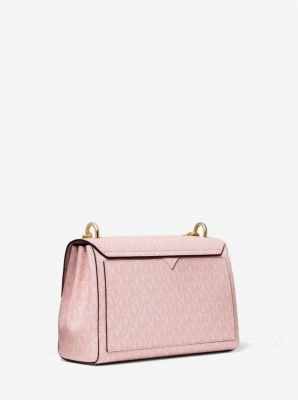 Lita Medium Two-Tone Logo Crossbody Bag