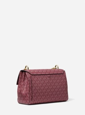 Lita Medium Two-Tone Logo Crossbody Bag
