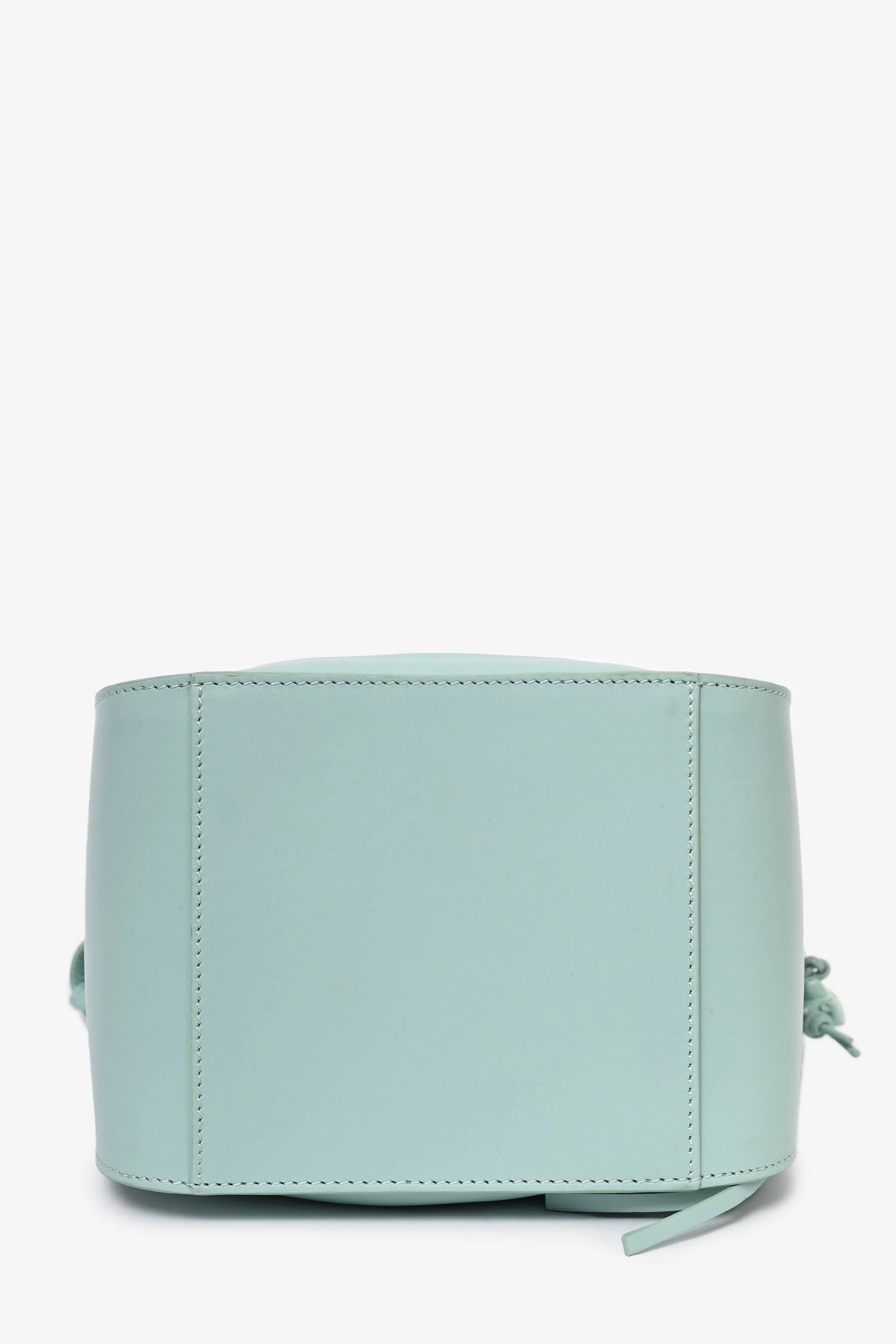 Loewe Aqua Blue Leather Hammock Bunny Charm Bag