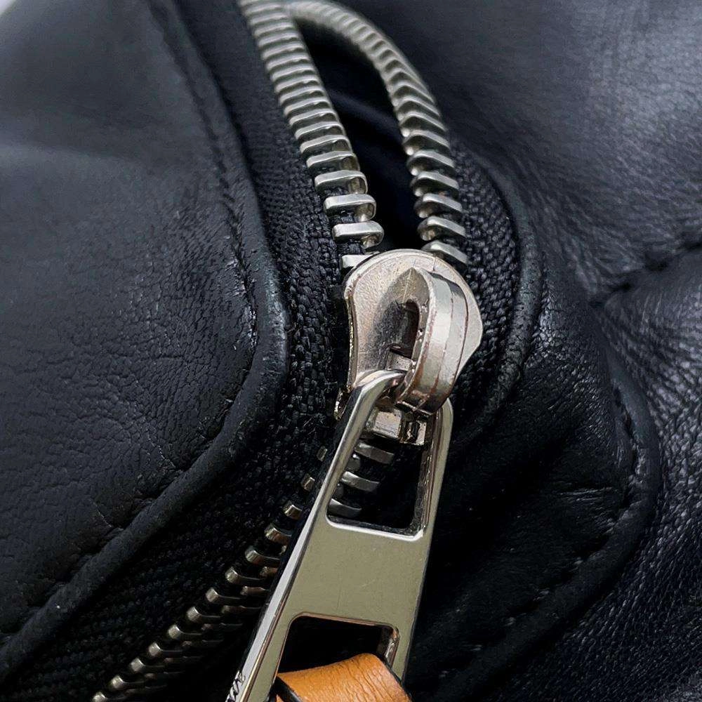 LOEWE Puffy Crossbody Bag Black335.73.W75 Leather