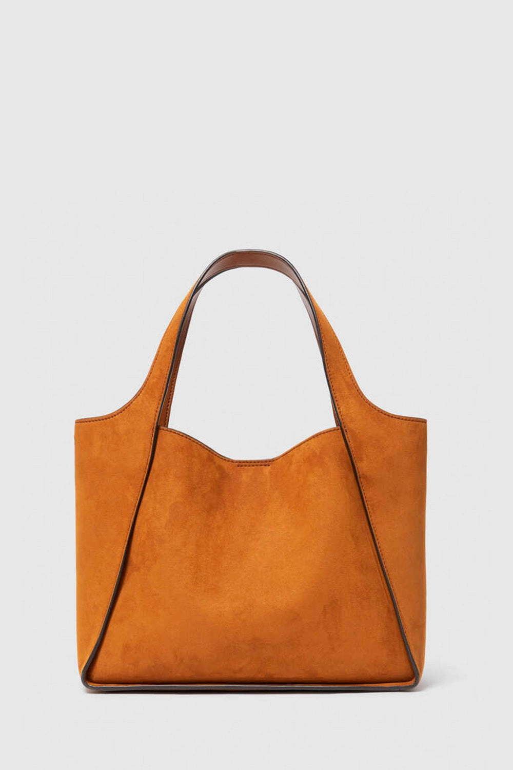 Logo Top Handle Crossbody Tote Bag