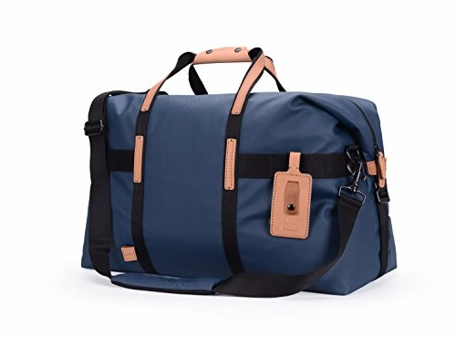 Lojel Urbo Vachetta 14-Inch Weekend Duffel, Cyan