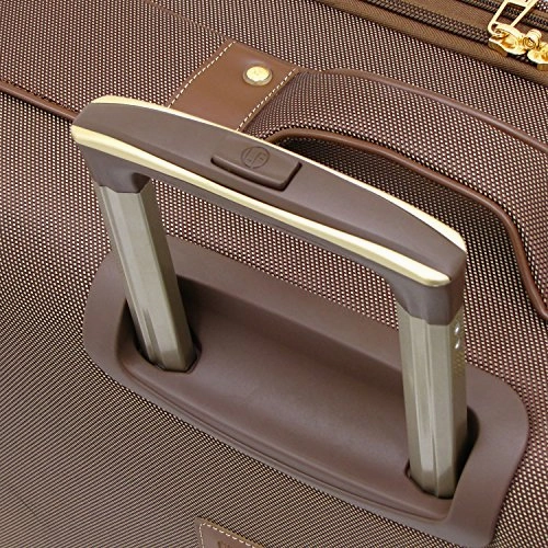 London Fog Kensington 21 Inch Expandable Spinner Carry-on, Bronze