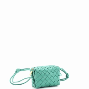 Loop Crossbody Bag Intrecciato Nappa Candy