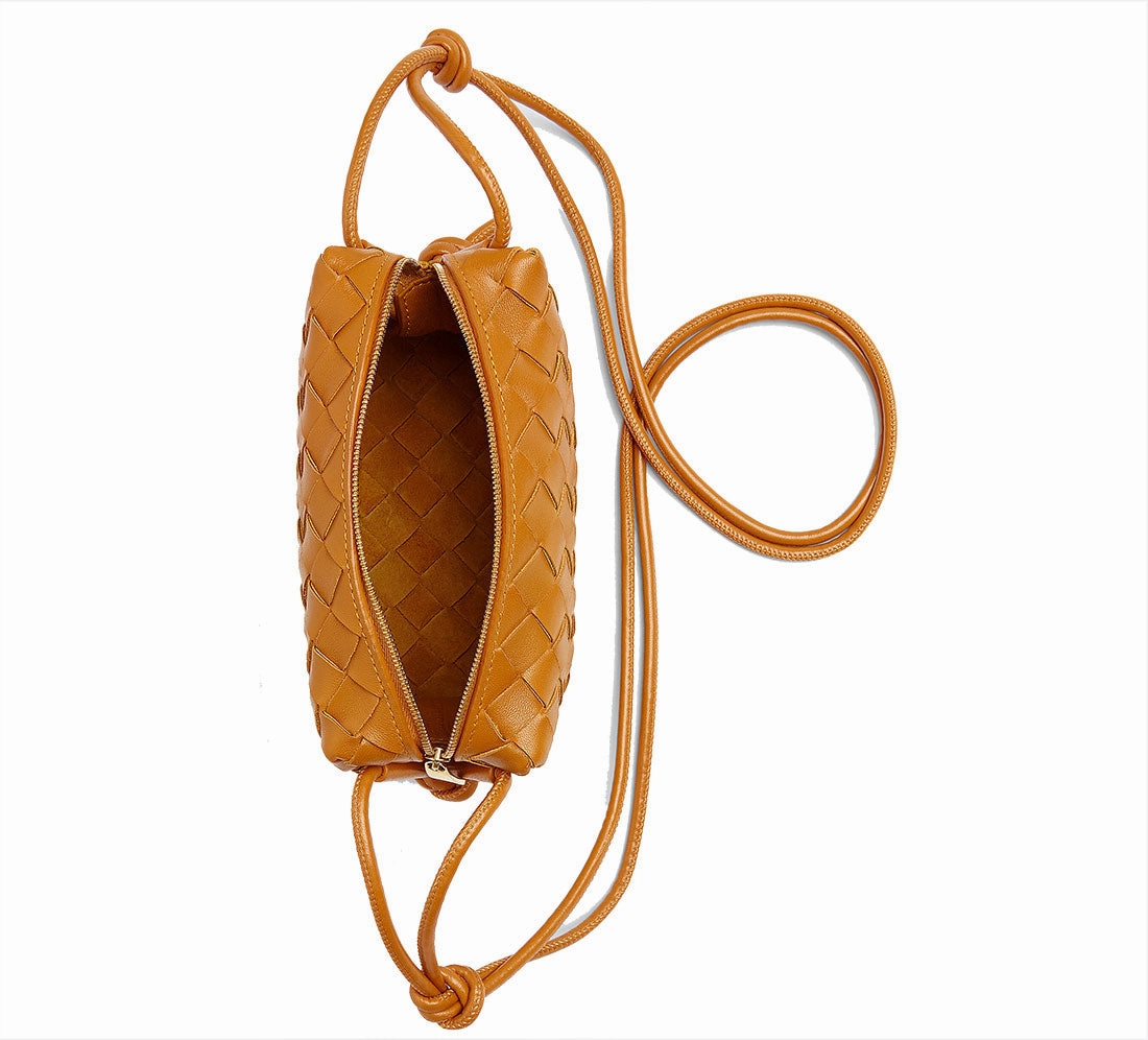 Loop Mini Nappa Intrecciato, Cob