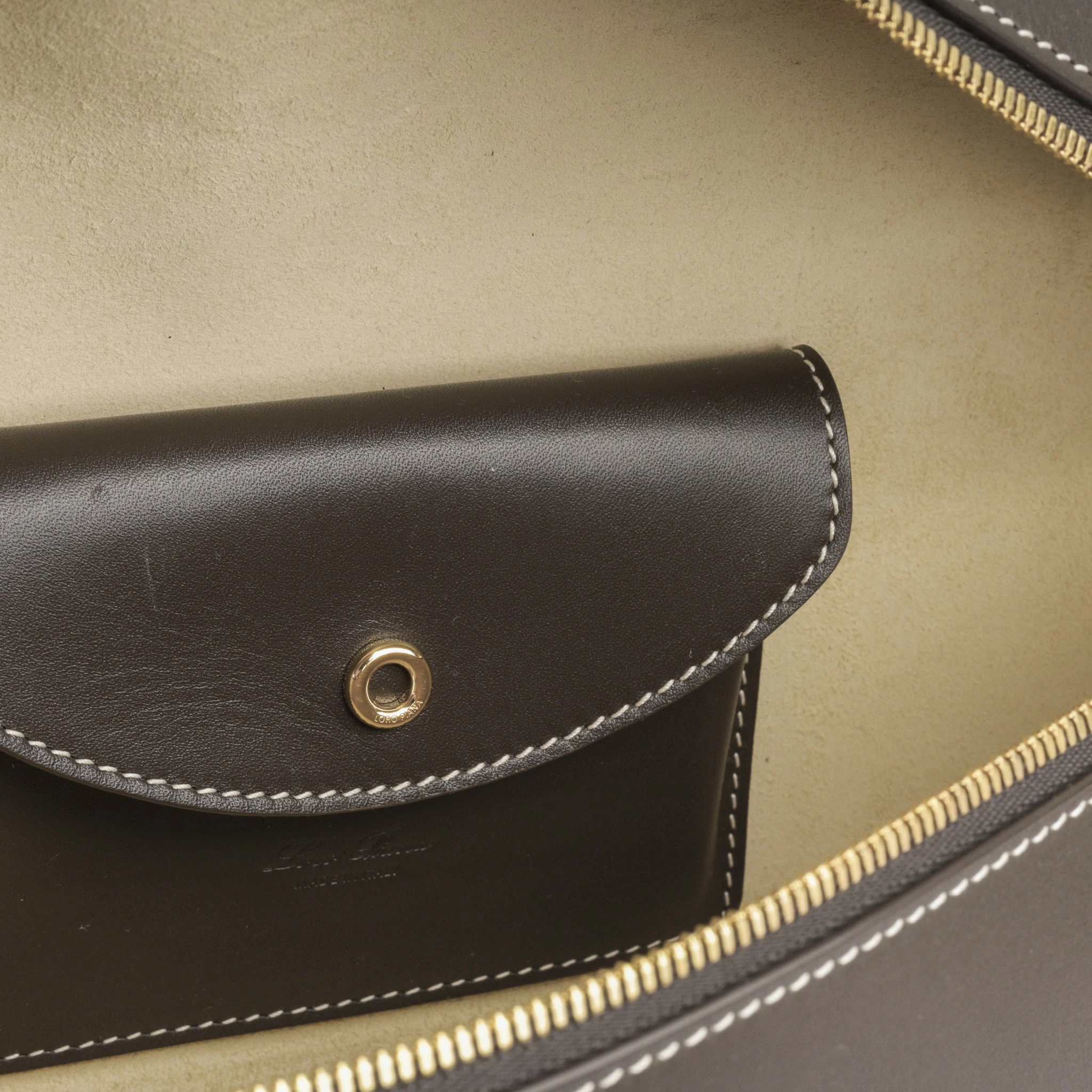 Loro Piana Extra Bag - Dark Chocolate Licorice