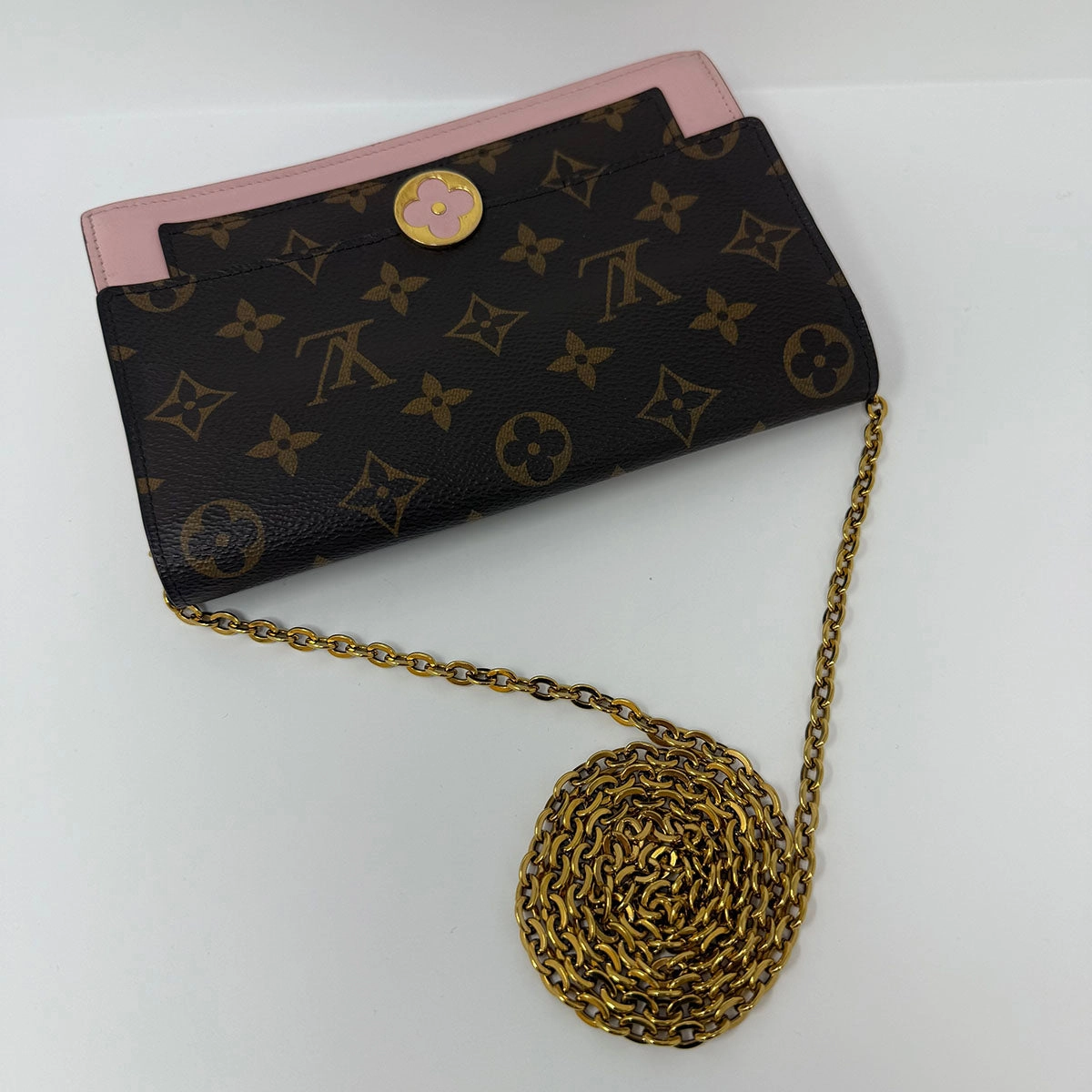 Louis Vuitton 2019 Monogram Flore Chain Bag