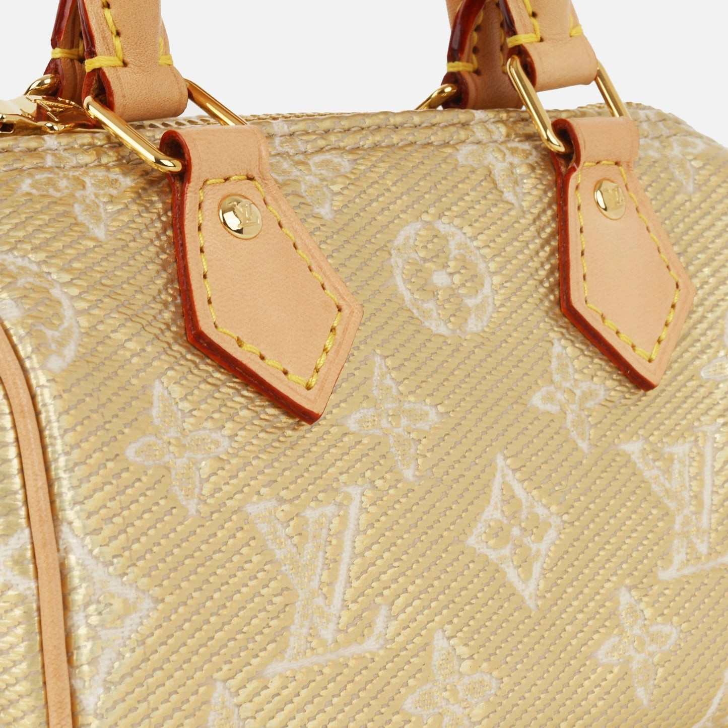 Louis Vuitton - Nano Speedy - Gold Monogram Jacquard GHW - Immaculate