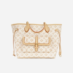 Louis Vuitton - Neverfull MM Fall For you - Pink / Off White / Brown Monogram GHW - Unused