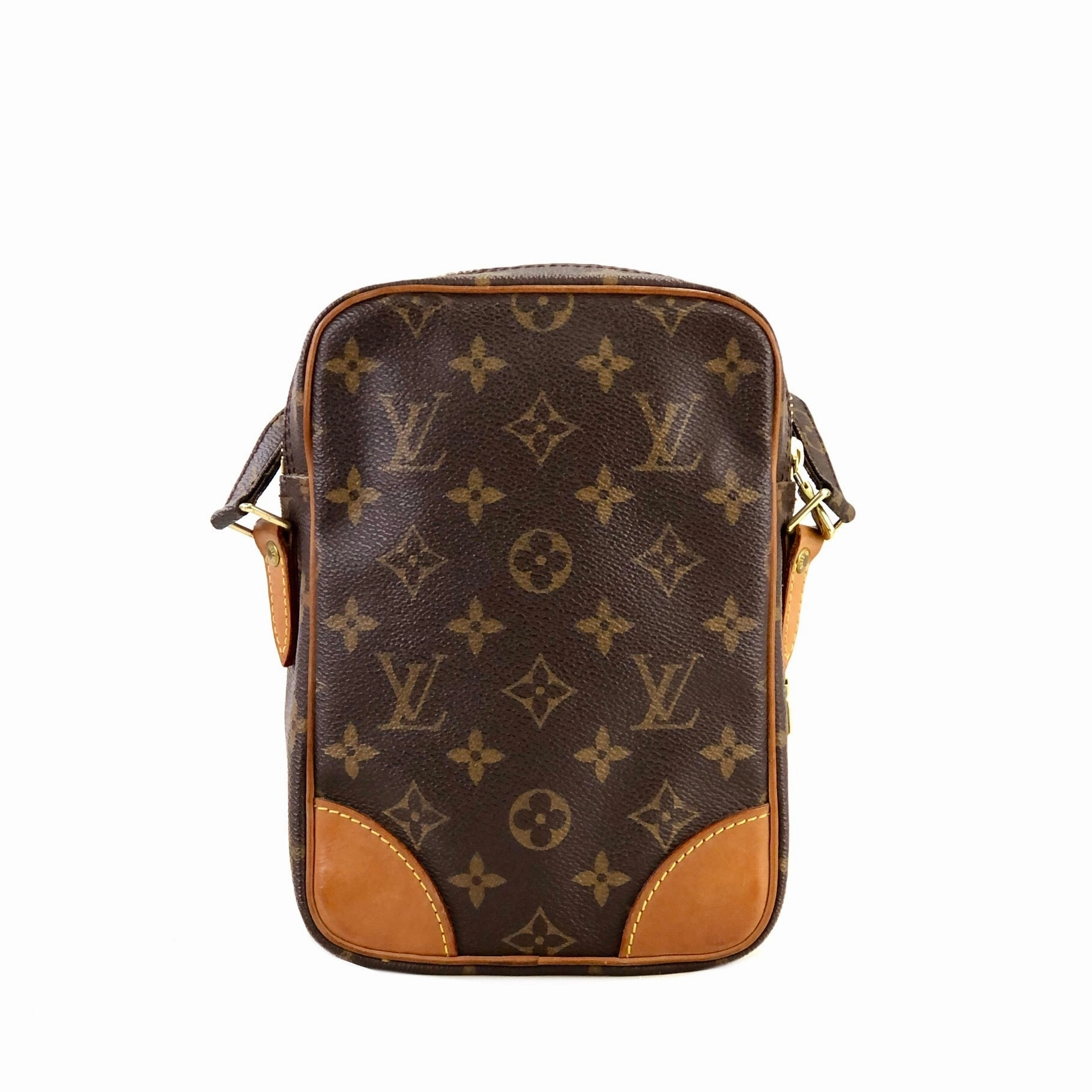 LOUIS VUITTON Amazon M45236 Monogram Crossbody Shoulder bag Pochette Vintage Old ef5htg