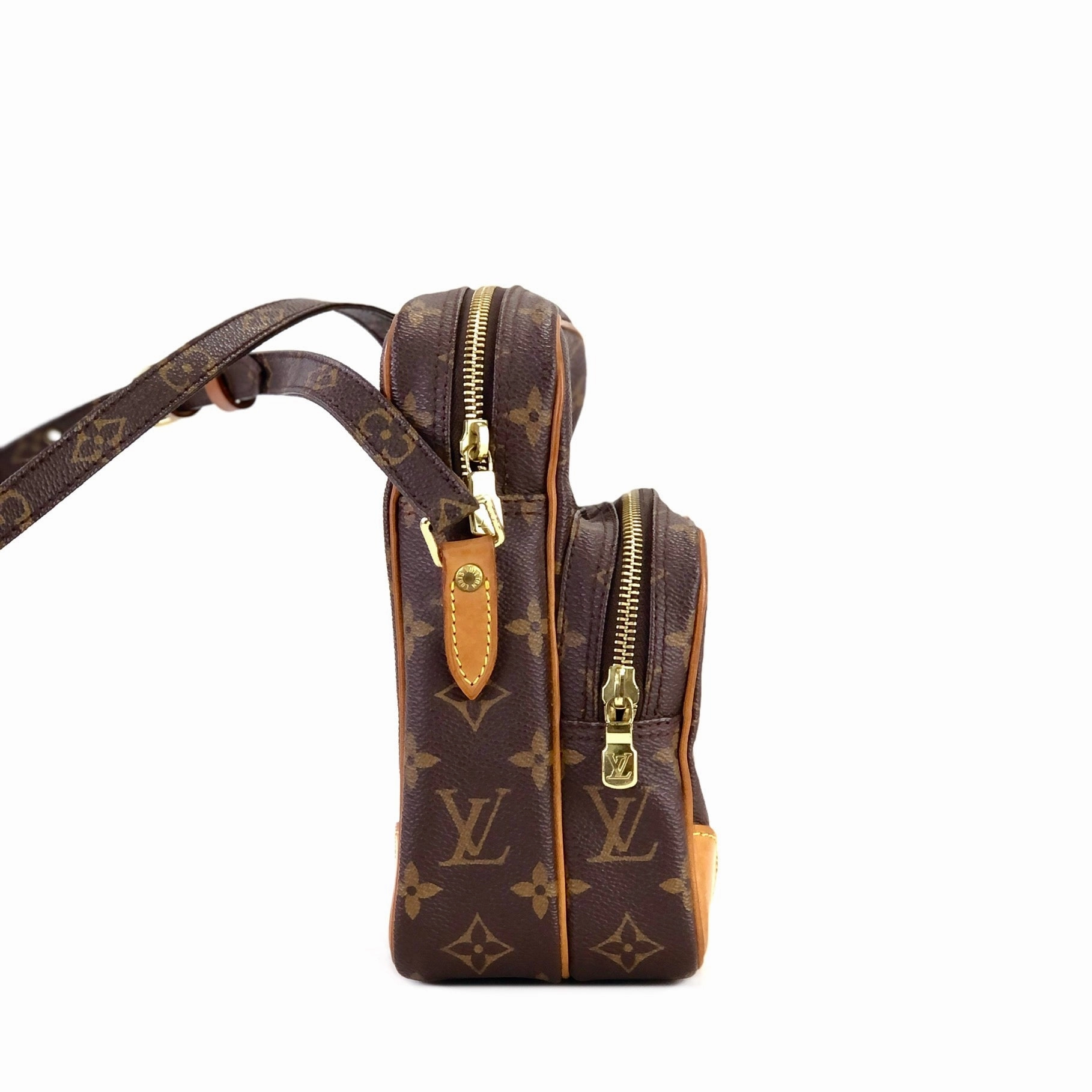 LOUIS VUITTON Amazon M45236 Monogram Crossbody Shoulder bag Pochette Vintage Old ef5htg