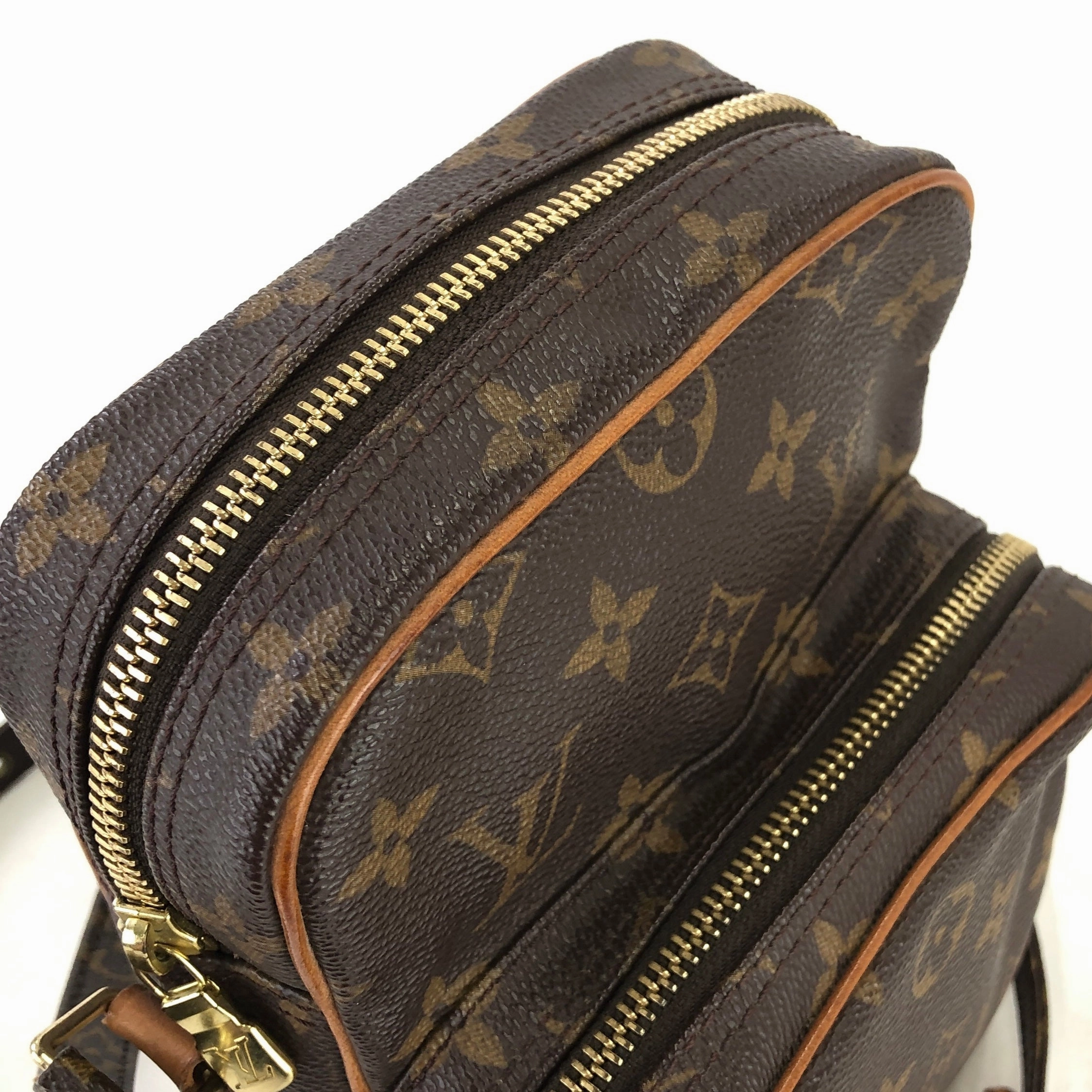 LOUIS VUITTON Amazon M45236 Monogram Crossbody Shoulder bag Pochette Vintage Old ef5htg