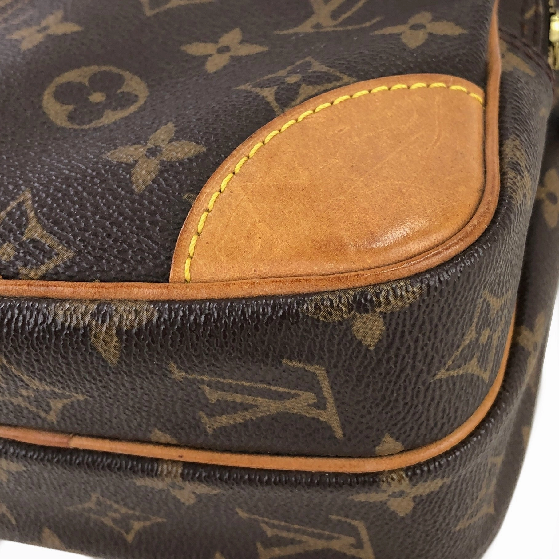LOUIS VUITTON Amazon M45236 Monogram Crossbody Shoulder bag Pochette Vintage Old ef5htg