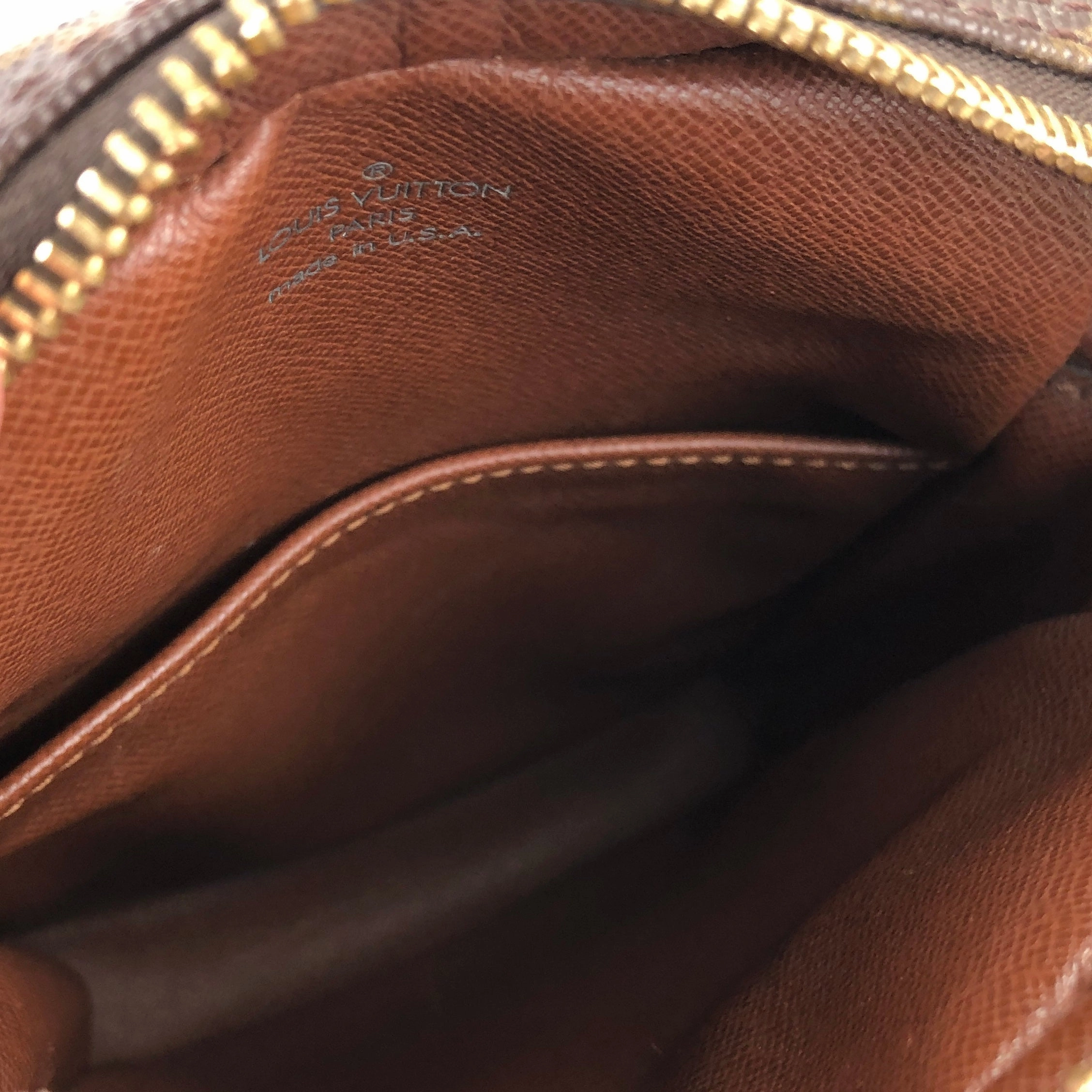 LOUIS VUITTON Amazon M45236 Monogram Crossbody Shoulder bag Pochette Vintage Old ef5htg