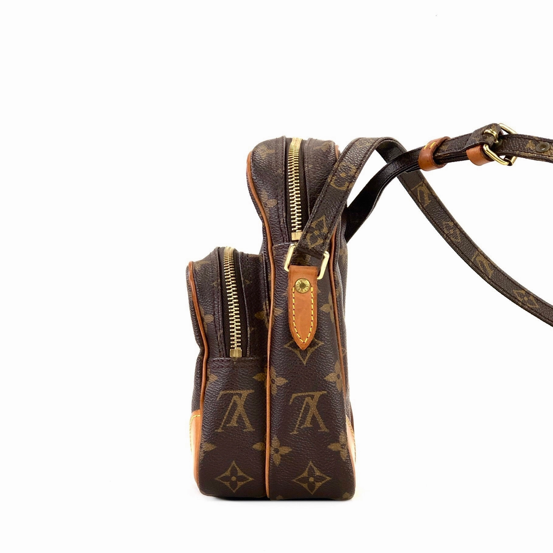 LOUIS VUITTON Amazon M45236 Monogram Crossbody Shoulder bag Pochette Vintage Old ef5htg