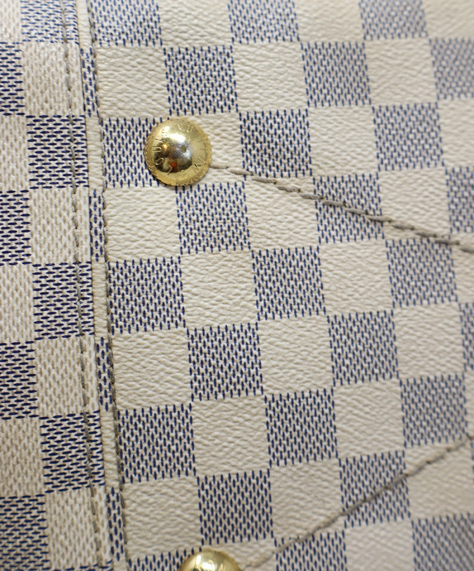 Louis Vuitton Beige Artsy MM Damier Satchel