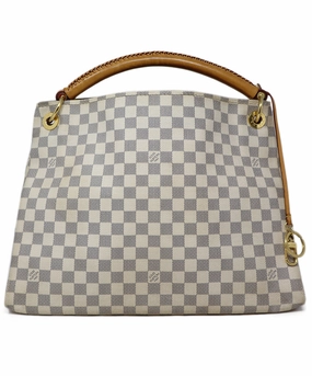 Louis Vuitton Beige Artsy MM Damier Satchel