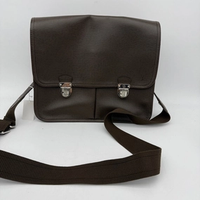 Louis Vuitton Brown Leather Crossbody Bag Medium