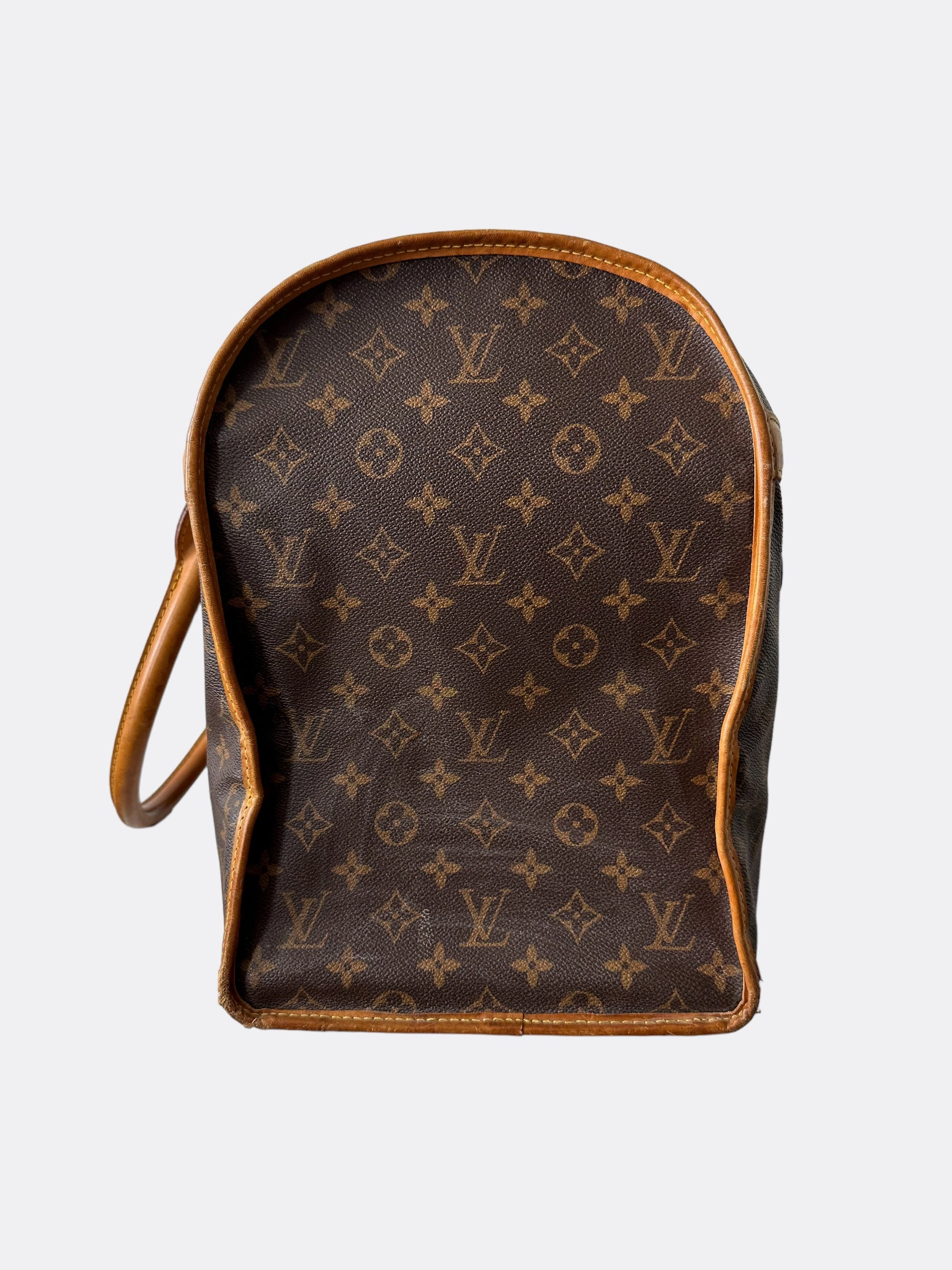 Louis Vuitton Brown Monogram Dog Carrier