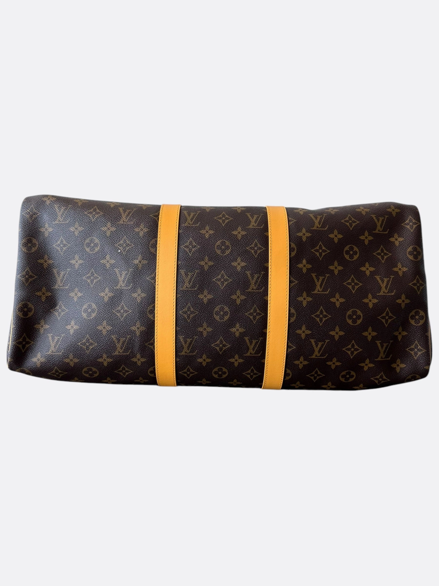 Louis Vuitton Brown Monogram Keepall 50