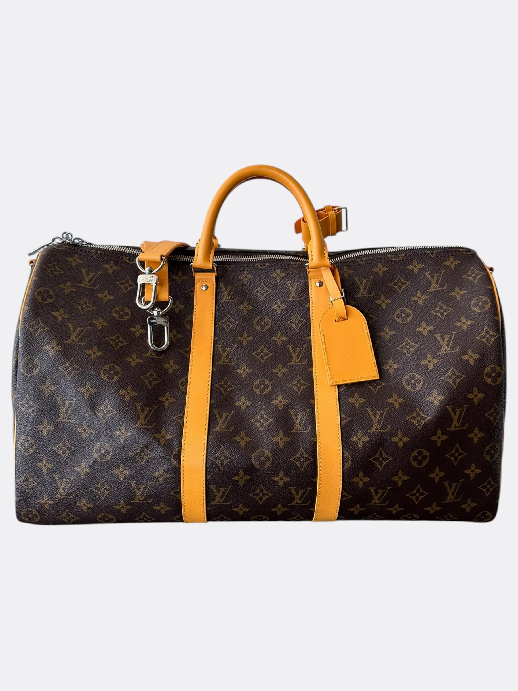 Louis Vuitton Brown Monogram Keepall 50
