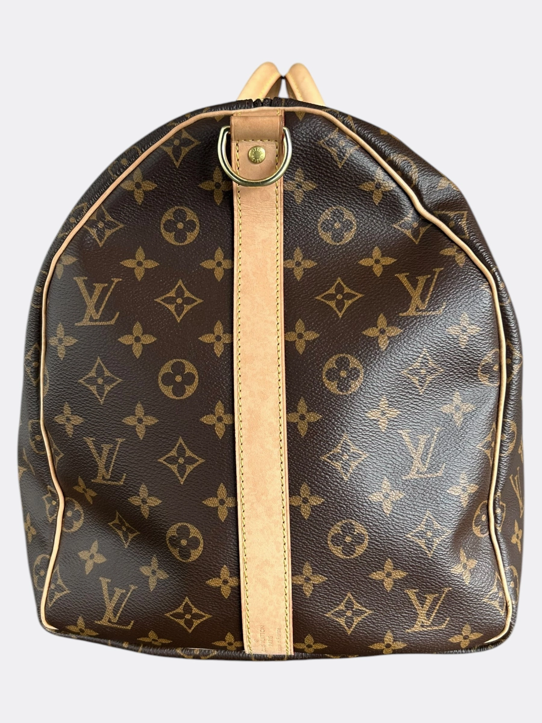 Louis Vuitton Brown Monogram Keepall 55