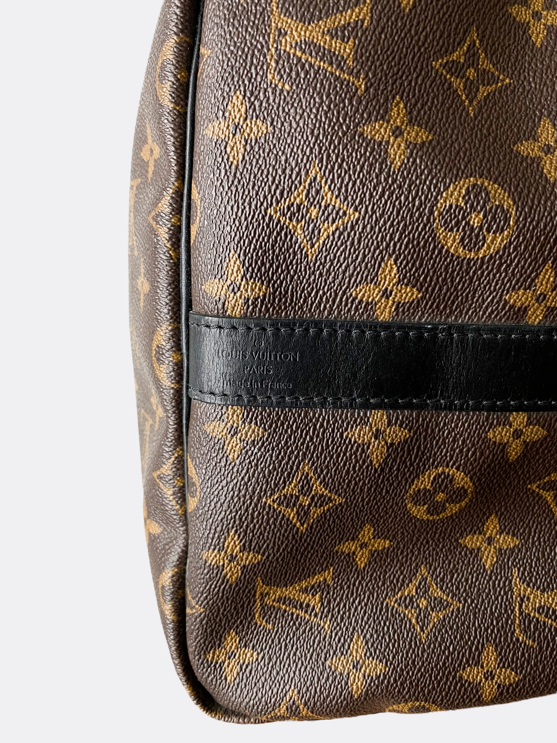 Louis Vuitton Brown Monogram Keepall 55