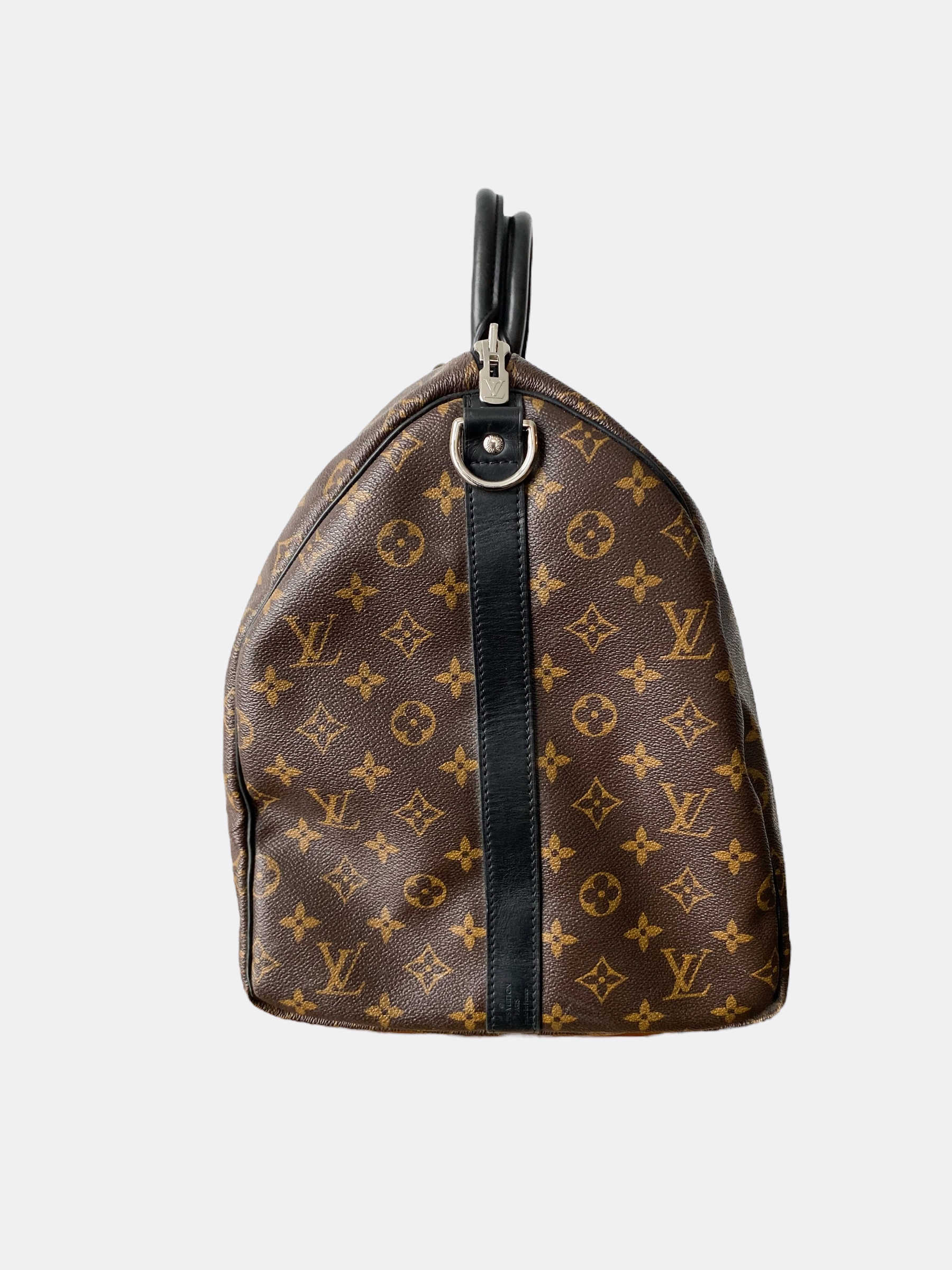 Louis Vuitton Brown Monogram Keepall 55