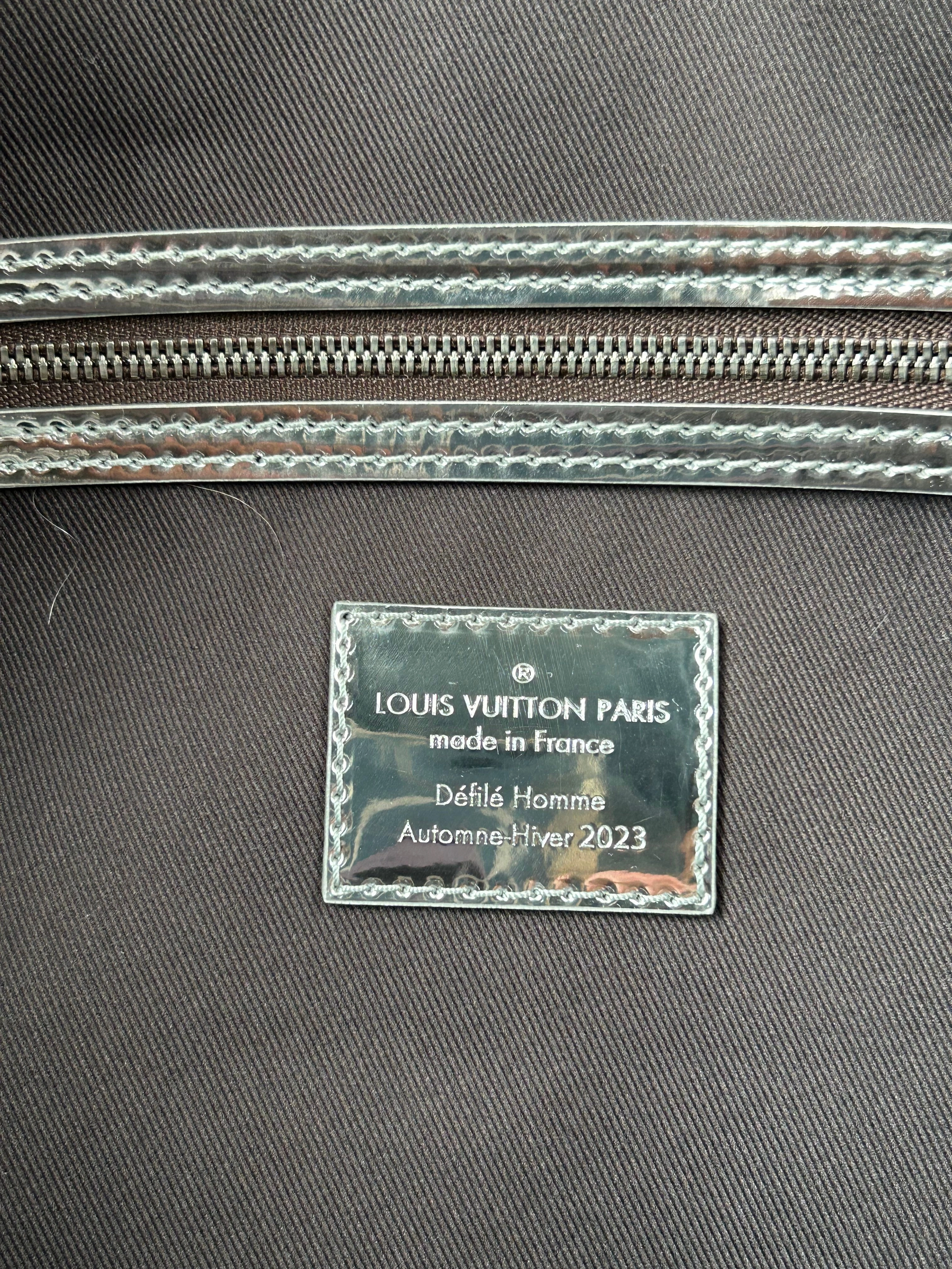 Louis Vuitton Brown Monogram Nebula Keepall 50
