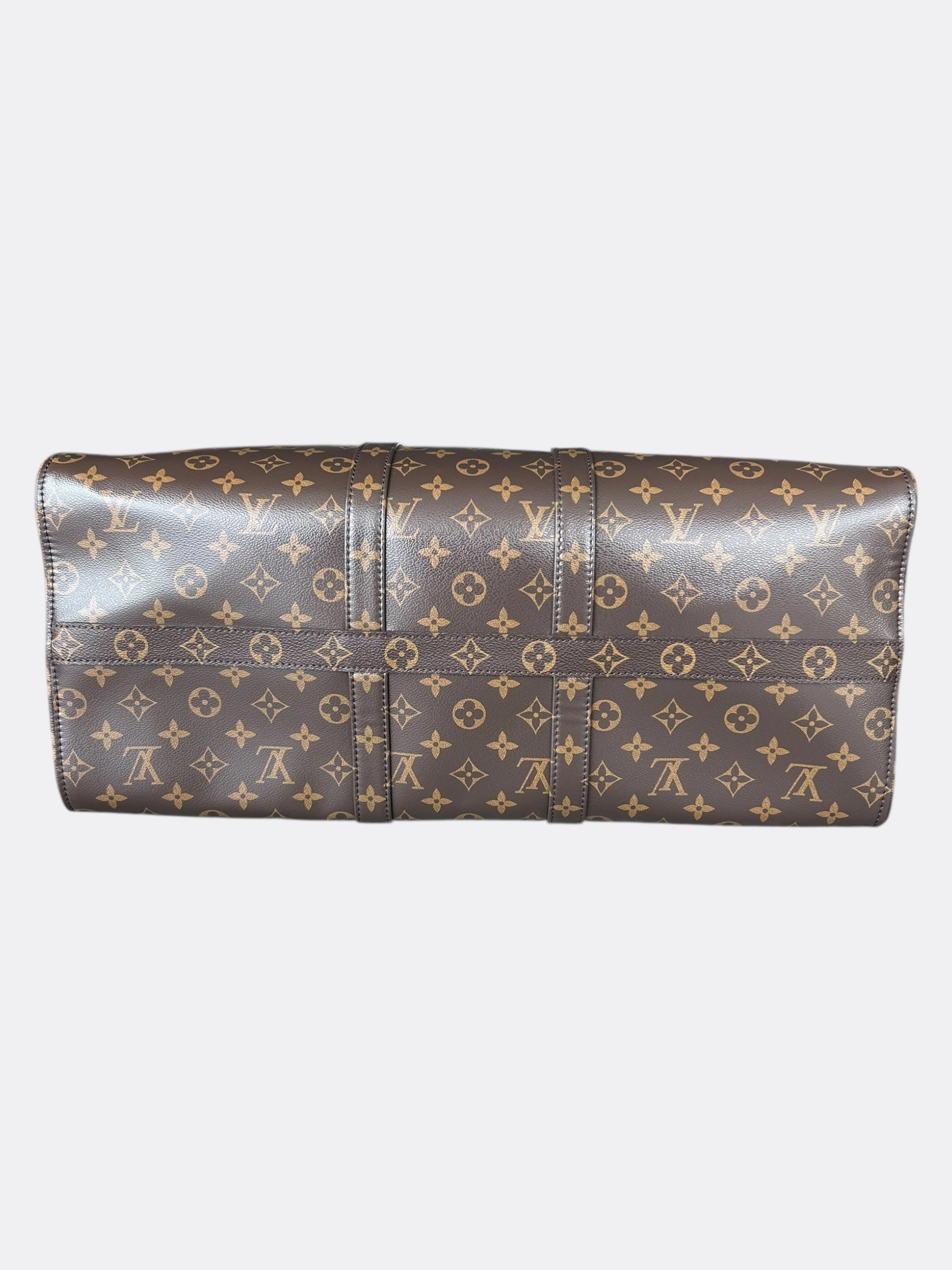 Louis Vuitton Brown Monogram Nebula Keepall 50