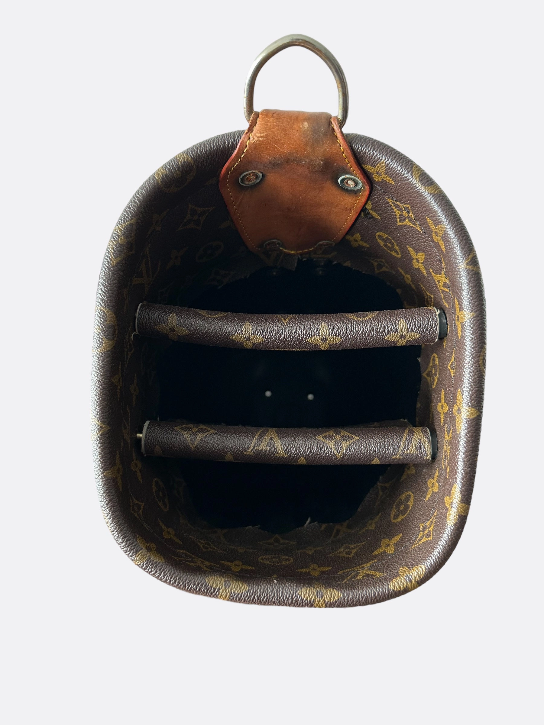 Louis Vuitton Brown Monogram Vintage Golf Bag