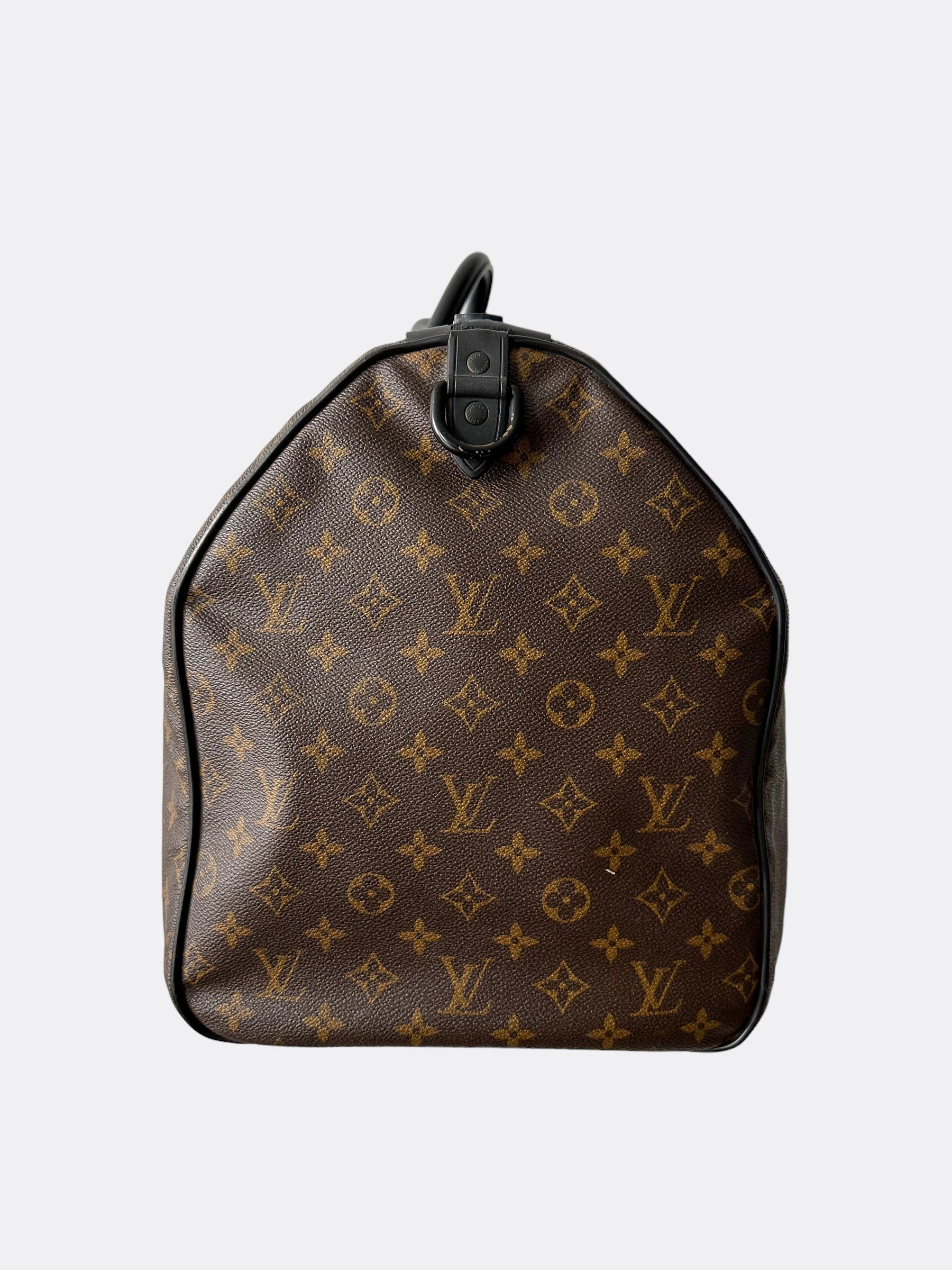 Louis Vuitton Brown Monogram Waterproof Keepall 55