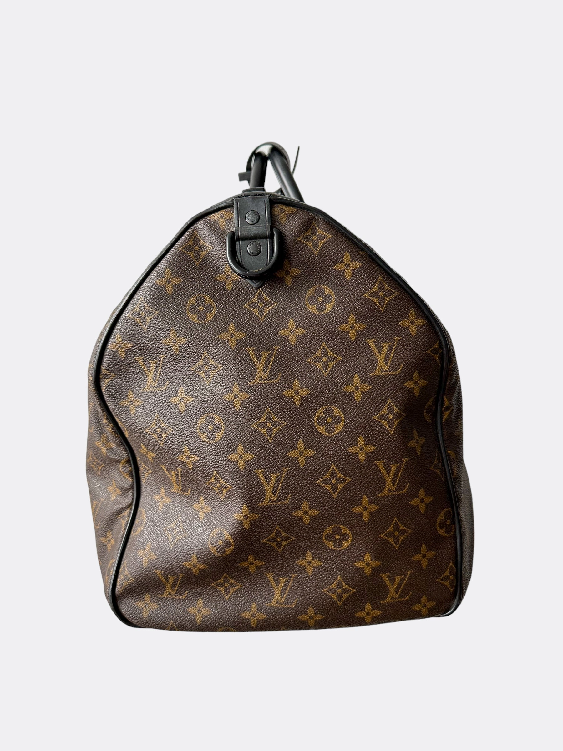 Louis Vuitton Brown Monogram Waterproof Keepall 55