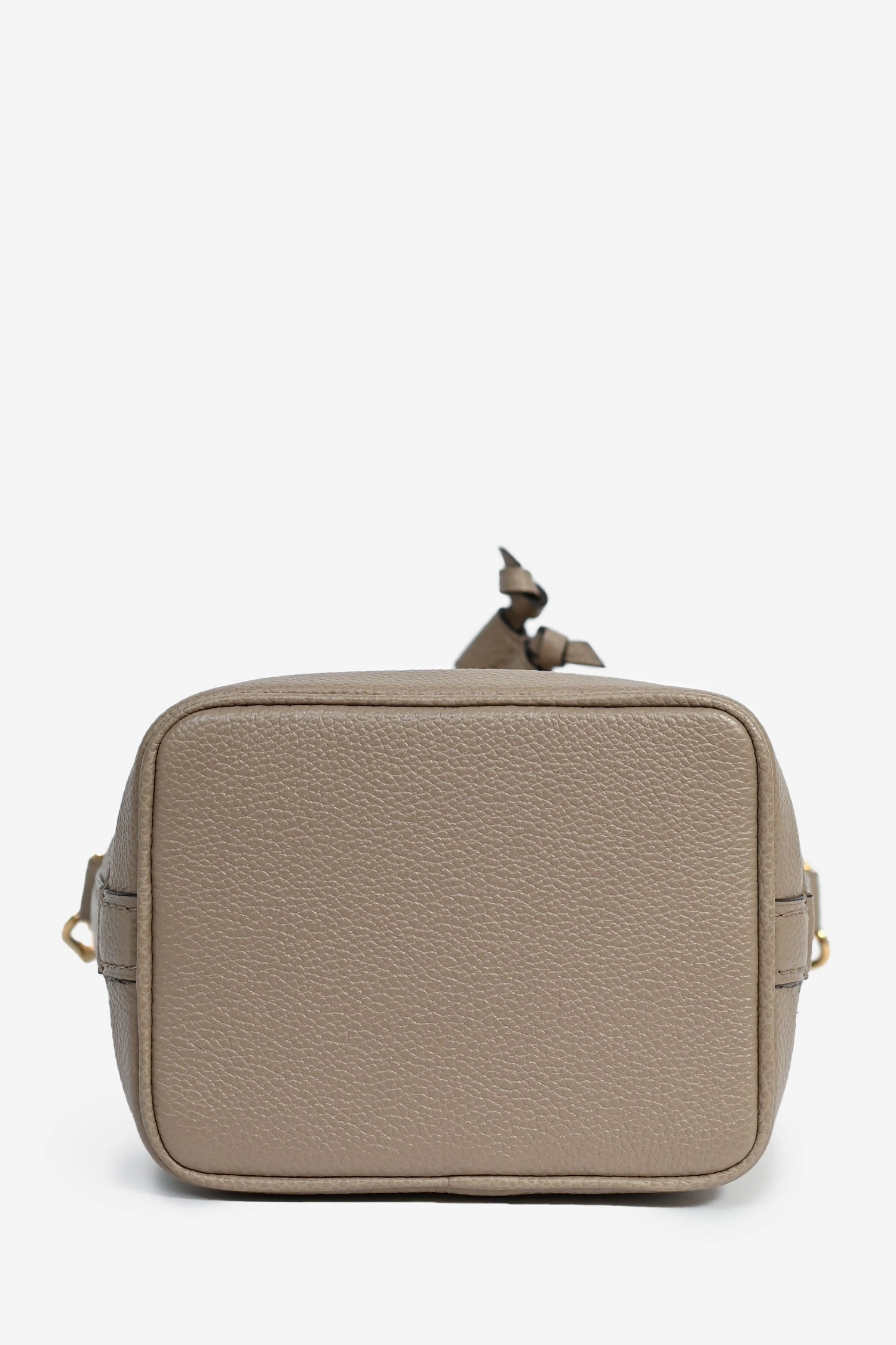 Louis Vuitton Brown/Pink Leather Logo Nano 'Noe' Bucket Bag