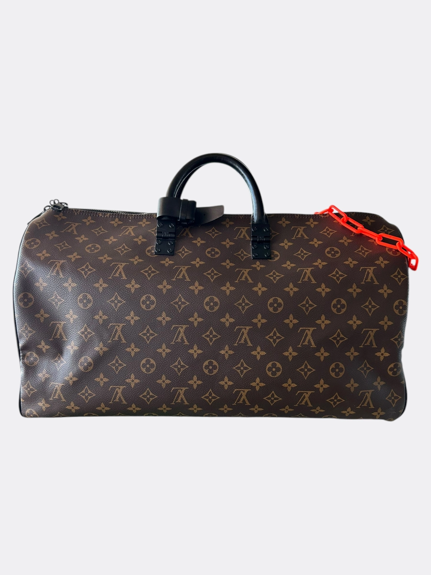 Louis Vuitton Brown Solar Ray Monogram Keepall 50